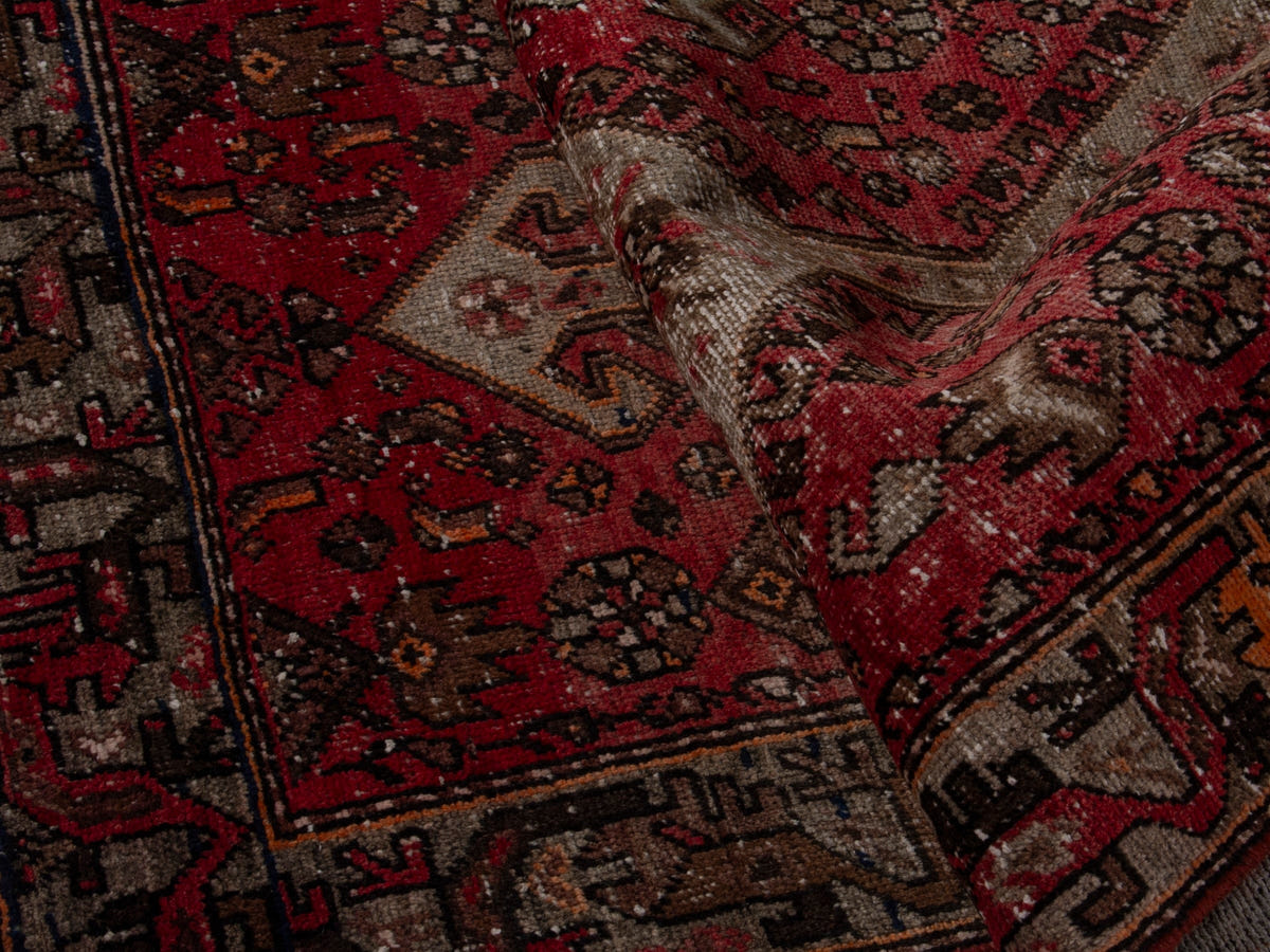 5627, Persian Hamadan Runner Rug