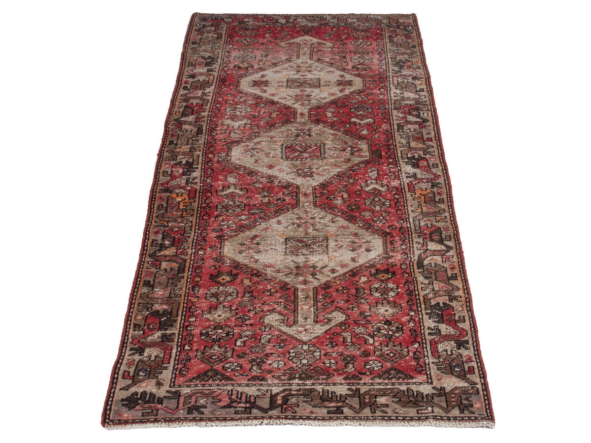 5627, Persian Hamadan Runner Rug