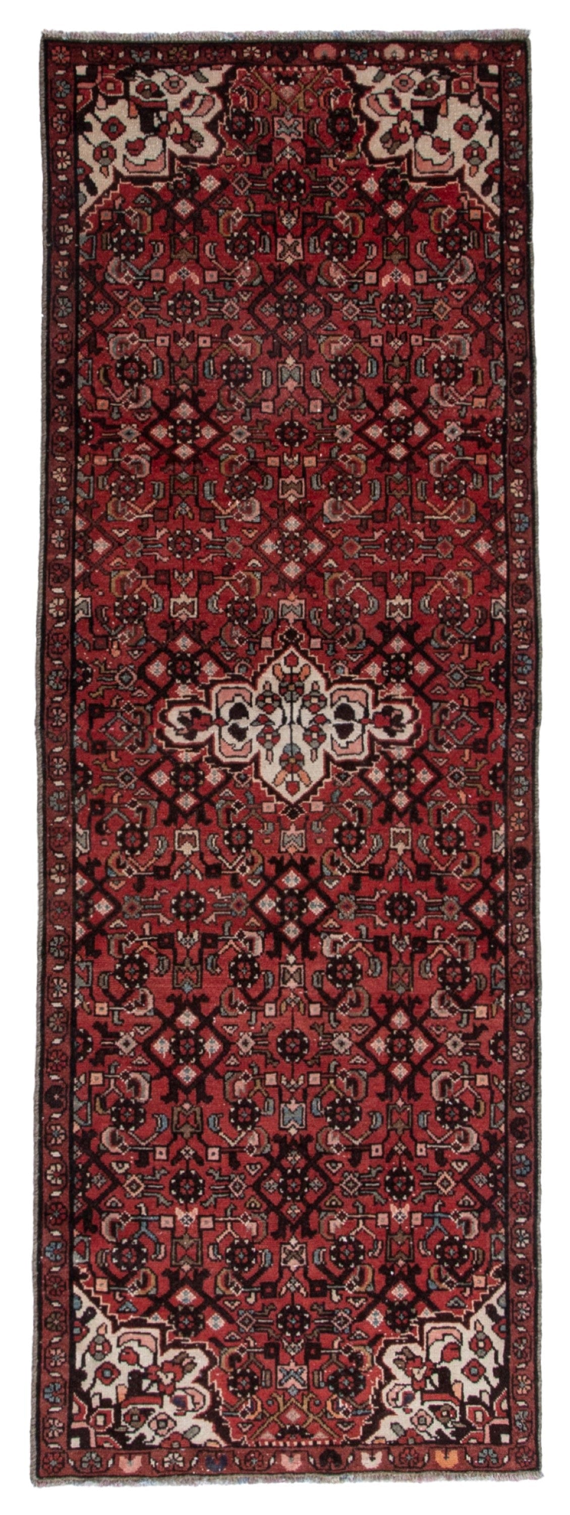 5635, Persian Hamadan Runner Rug