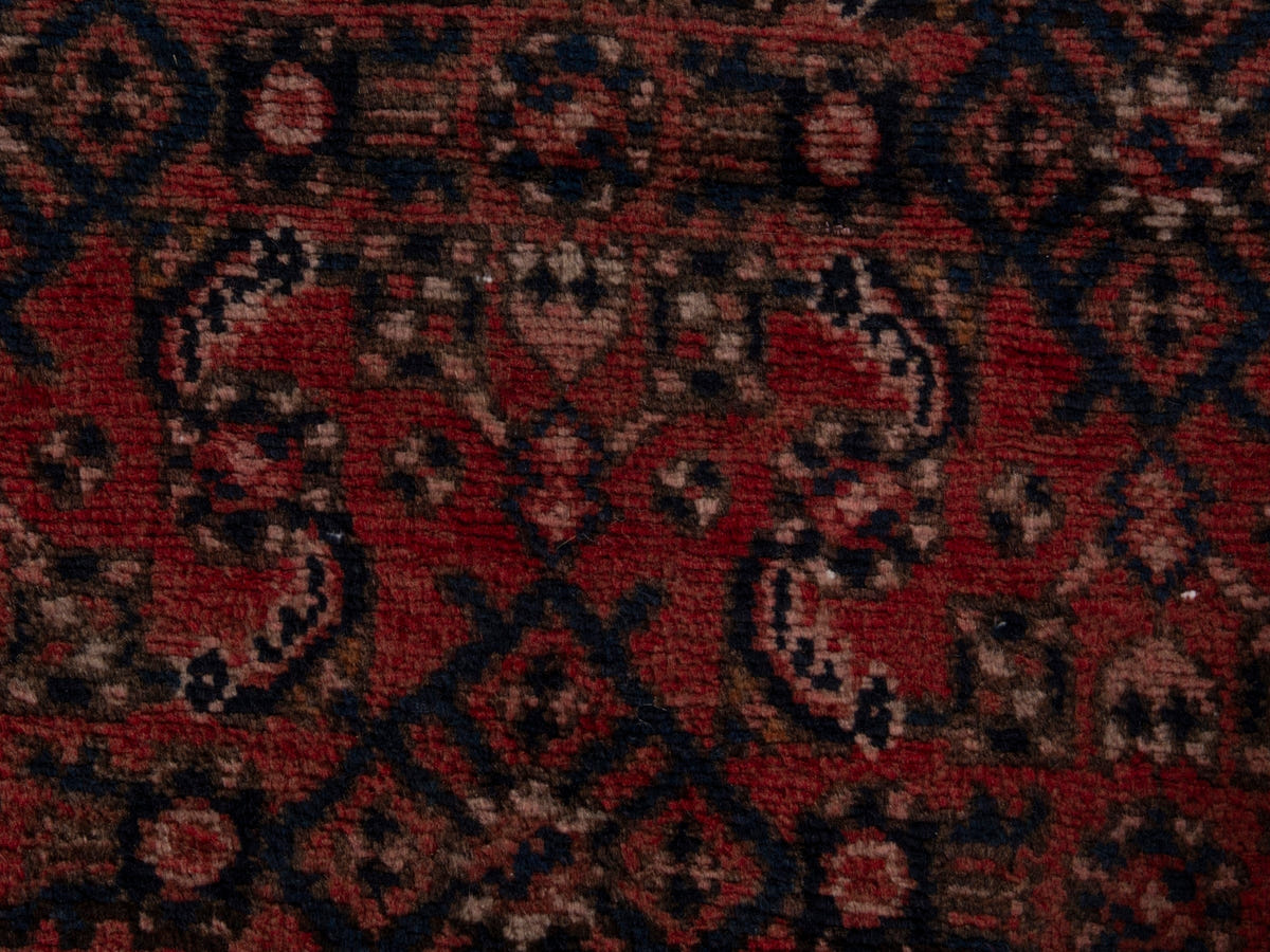 5652, Persian Hamadan Runner Rug