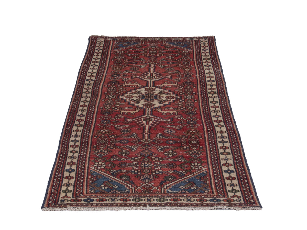 5657, Persian Hamadan Runner Rug