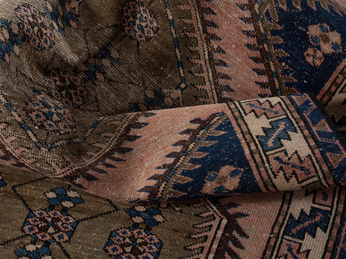 5659, Persian Bakhtiari Runner Rug