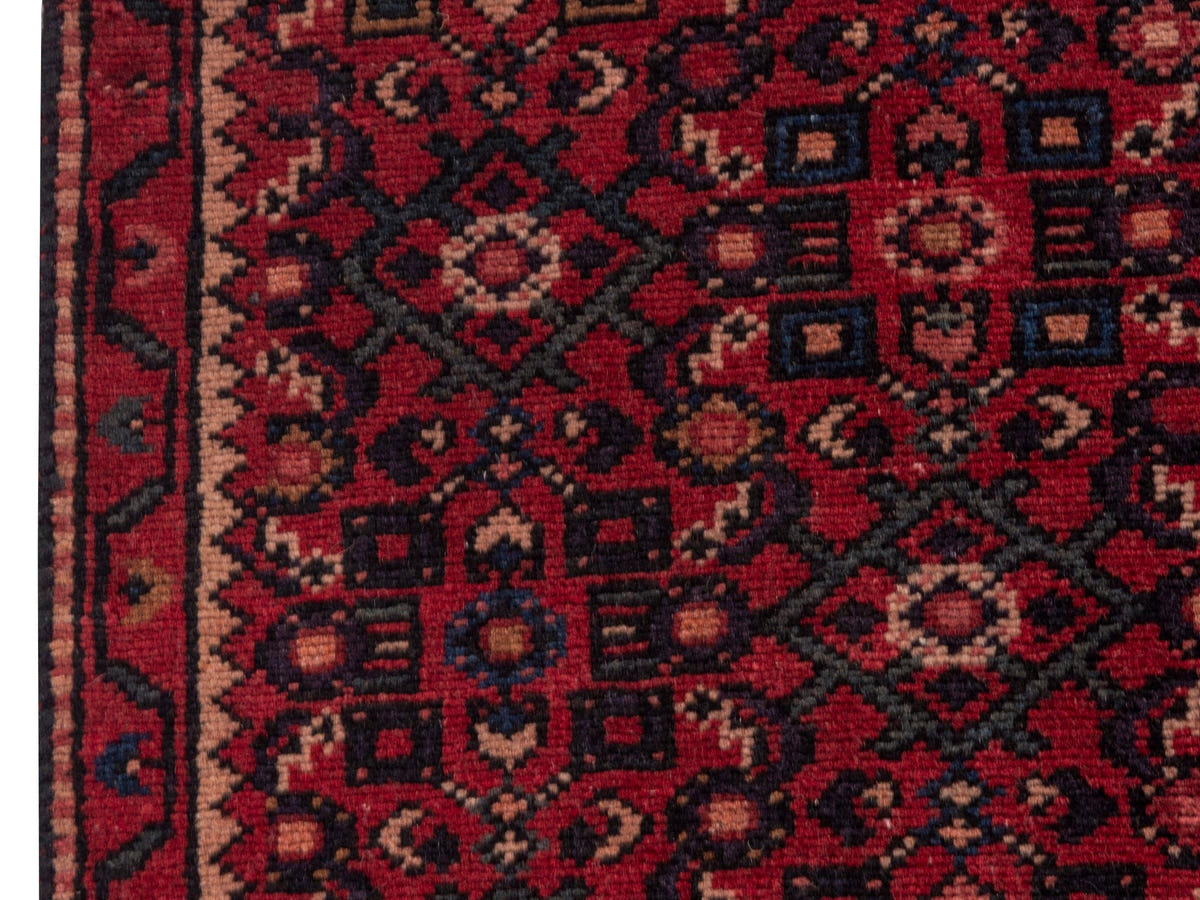 5660, Persian Hamadan Runner Rug