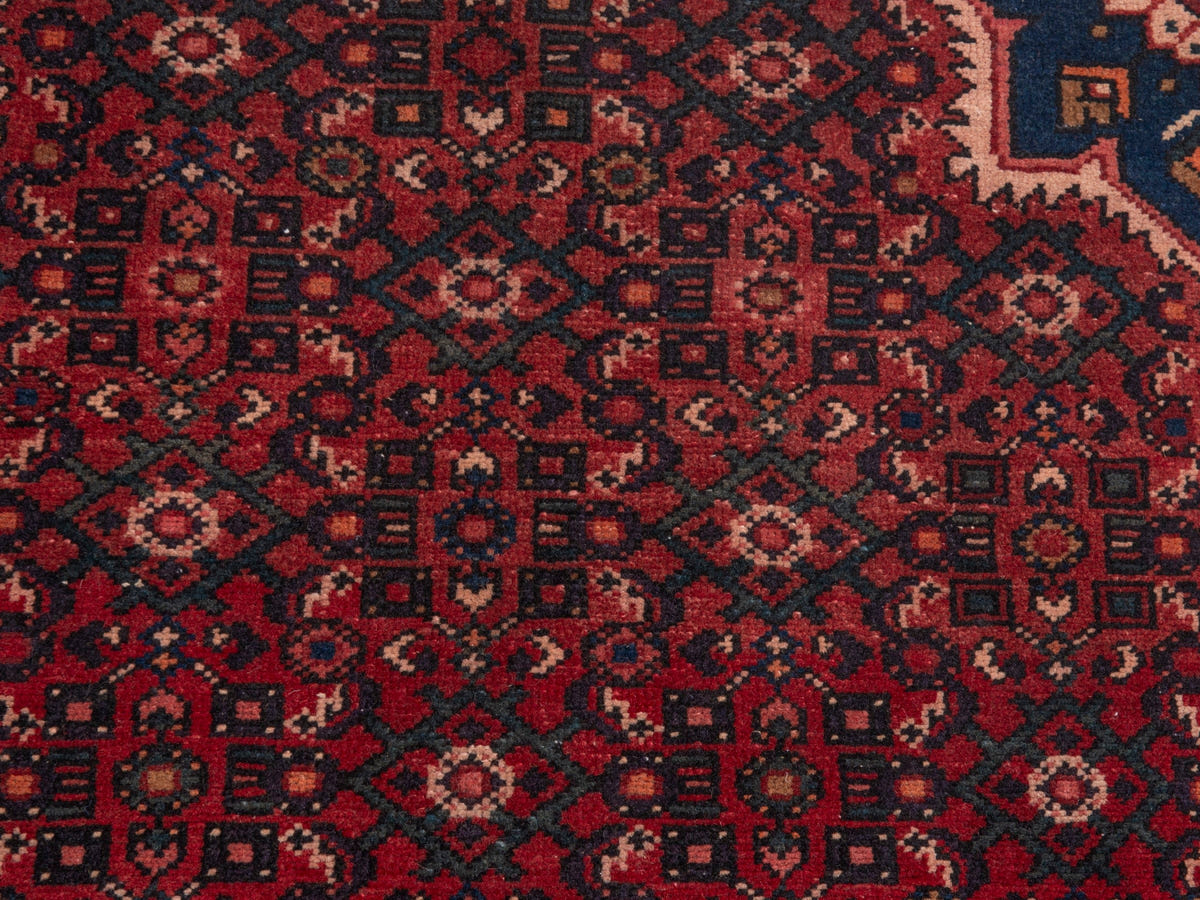 5660, Persian Hamadan Runner Rug