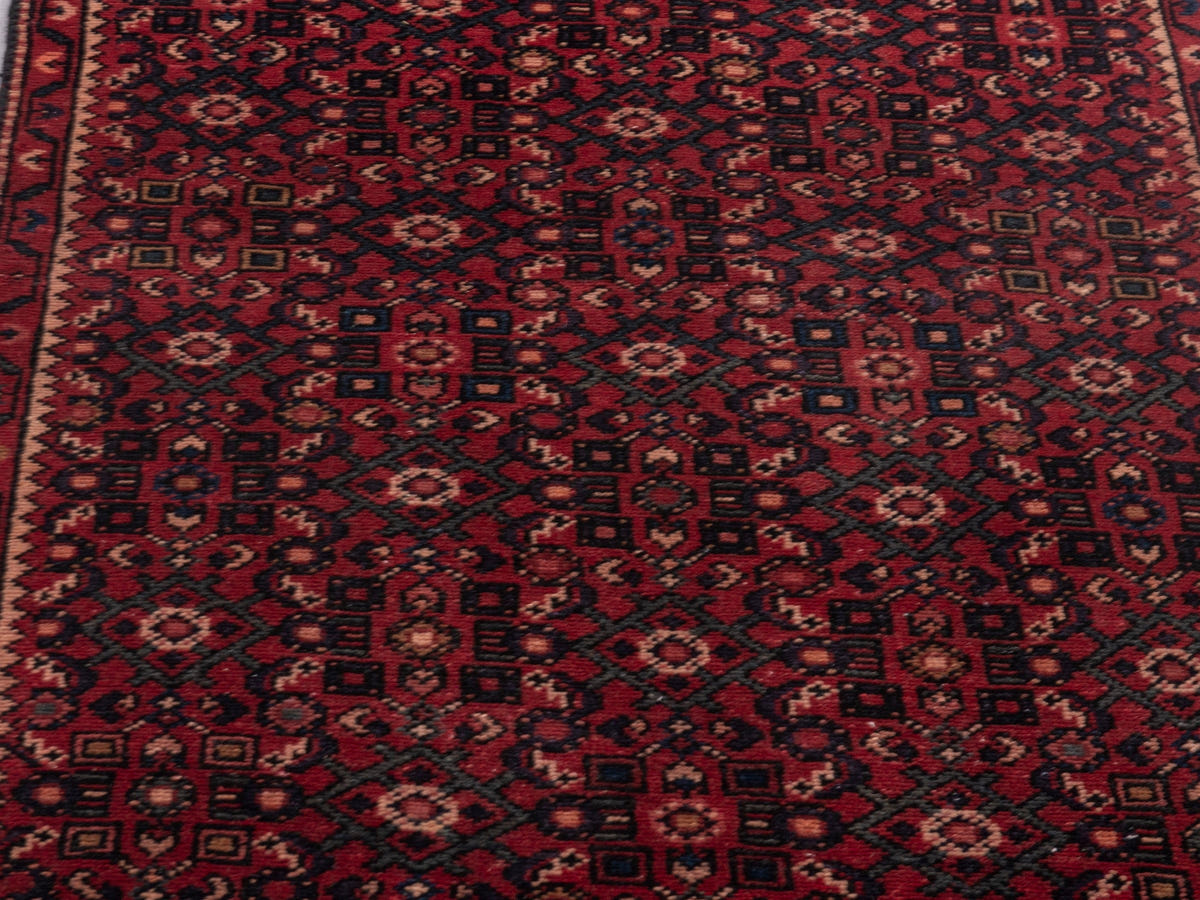 5660, Persian Hamadan Runner Rug