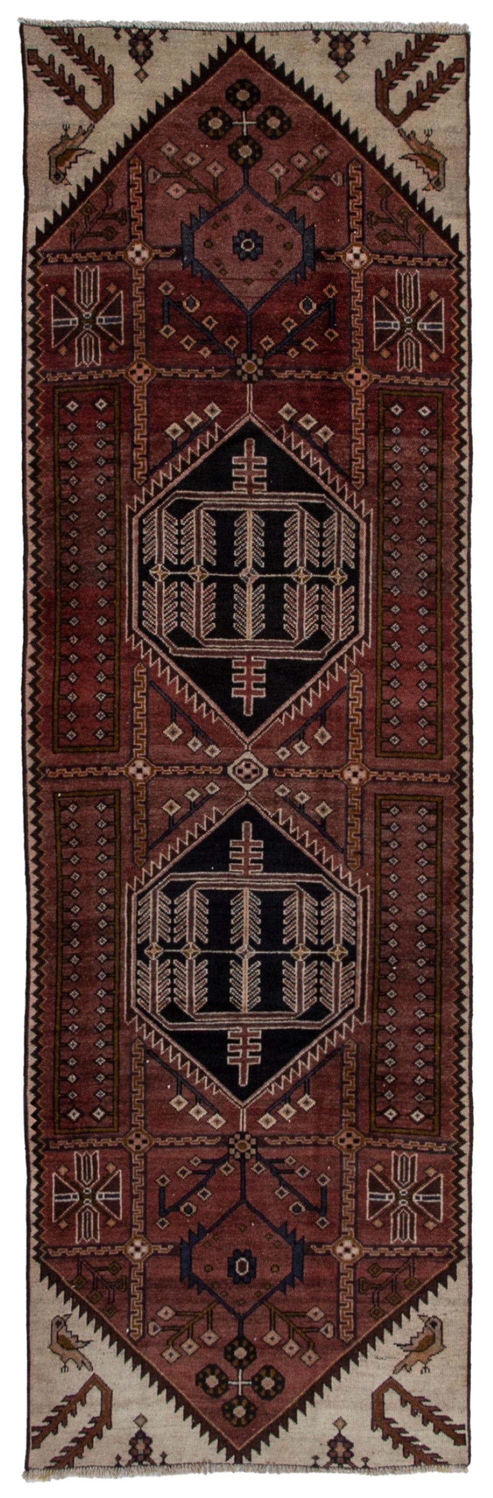 5663, Persian Saveh Runner Rug