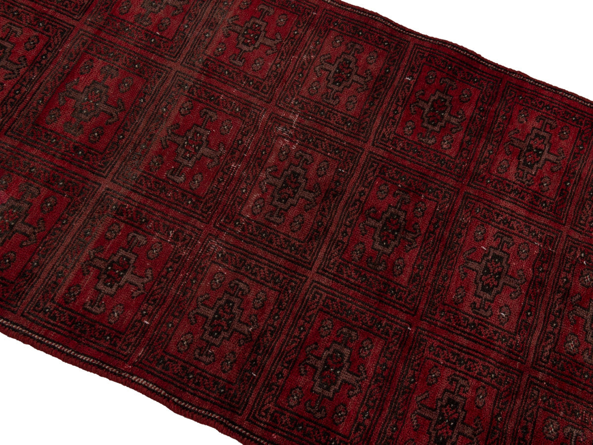 5665, Persian Baluch Runner Rug