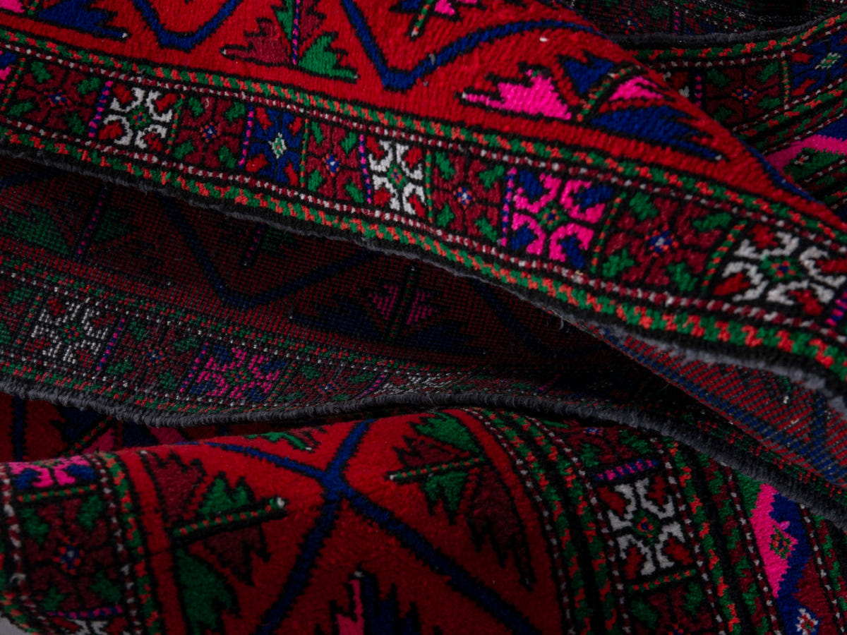 5667, Persian Baluch Runner Rug