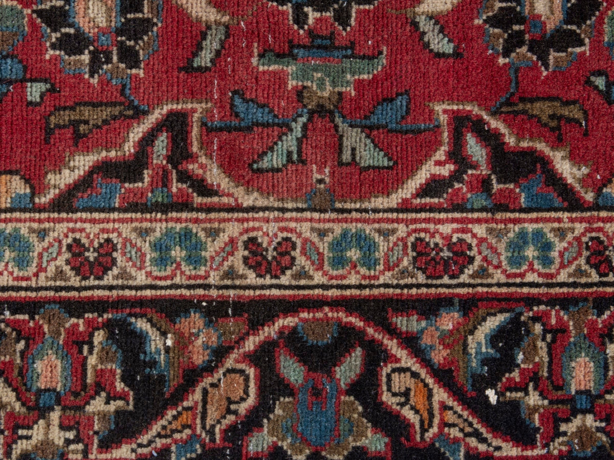 5668, Persian Kashan Runner Rug