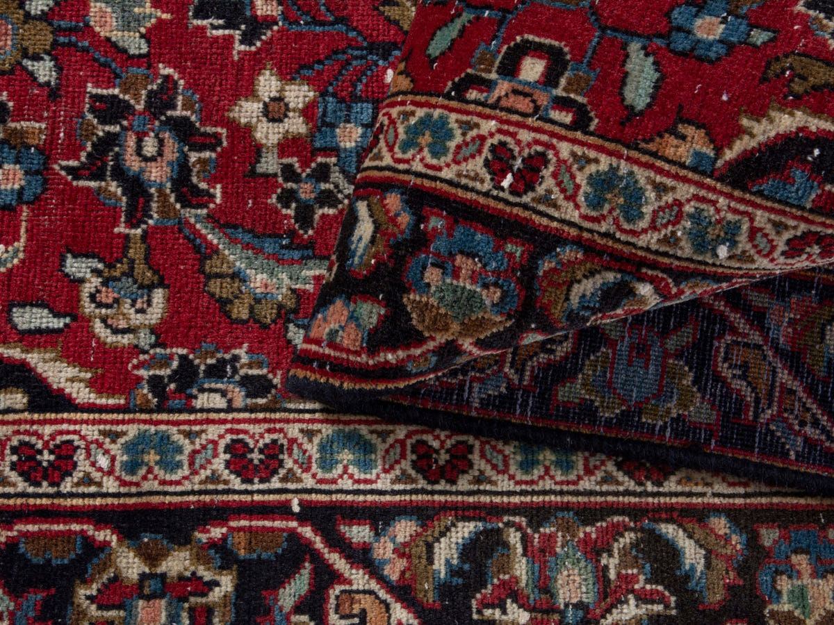 5668, Persian Kashan Runner Rug