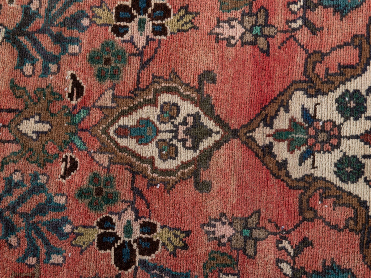 5674, Persian Hamadan Runner Rug