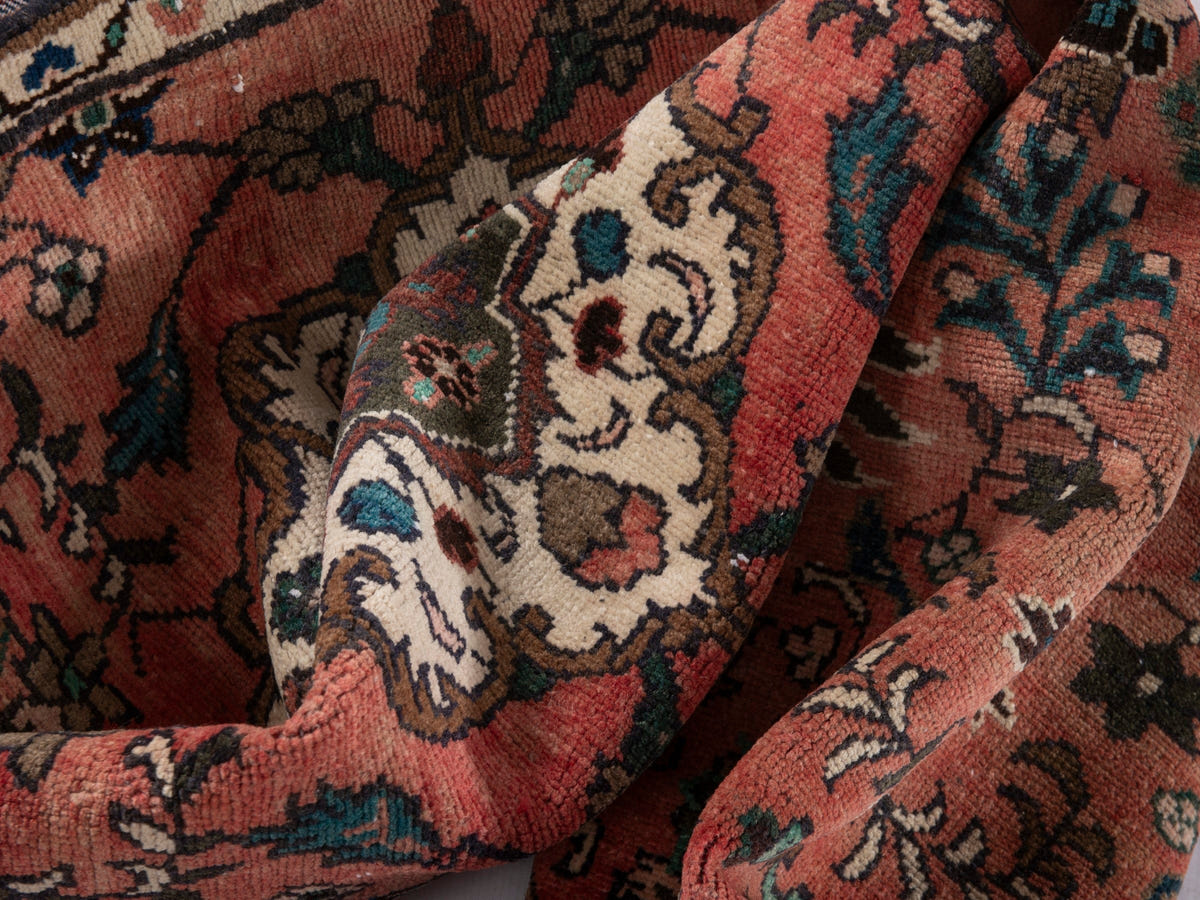 5674, Persian Hamadan Runner Rug