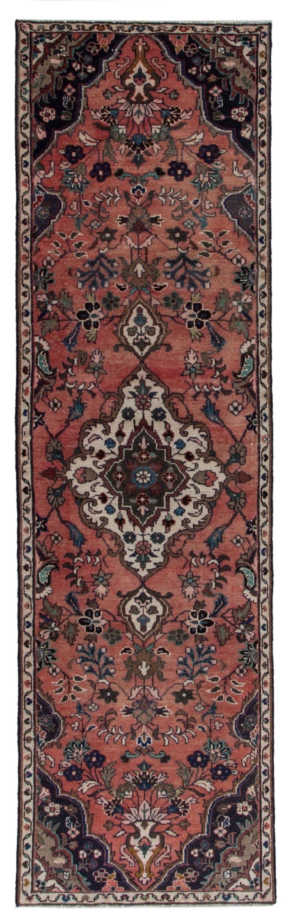 5674, Persian Hamadan Runner Rug