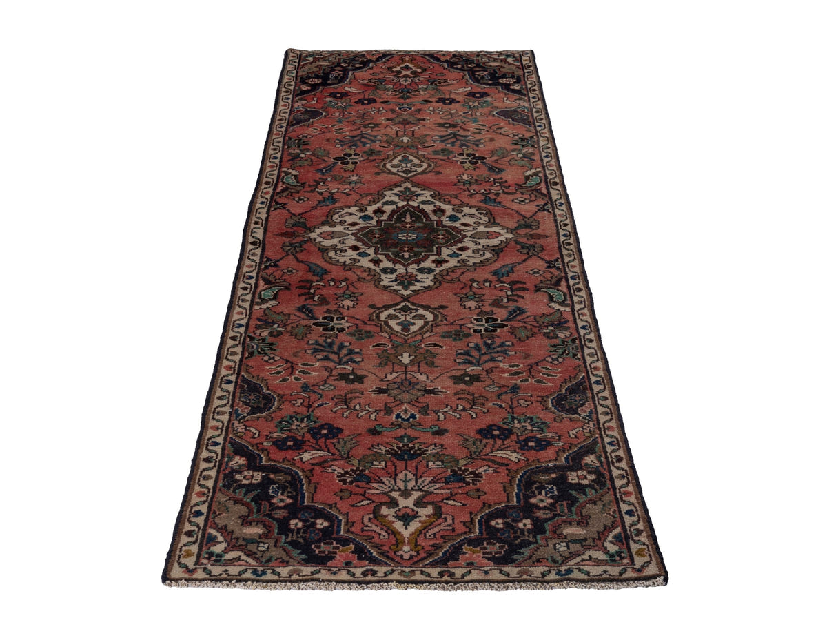 5674, Persian Hamadan Runner Rug