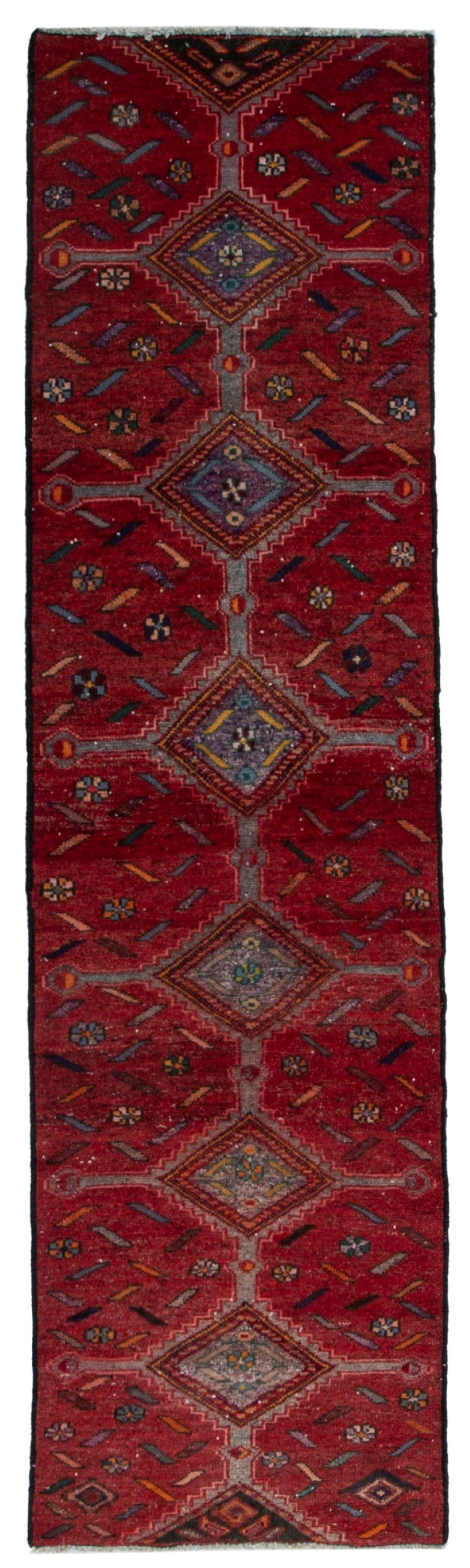 5677, Persian Songhor Runner Rug