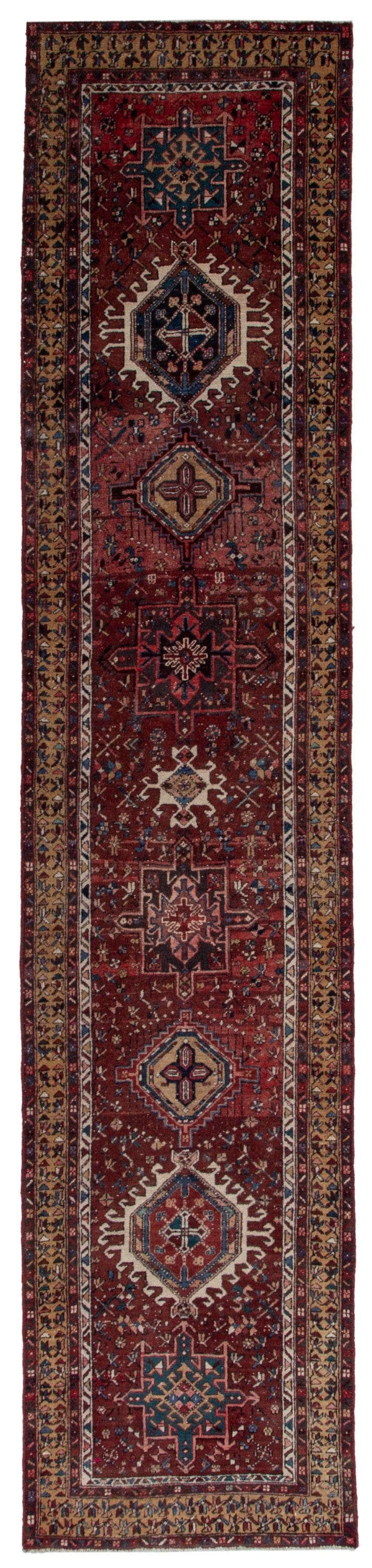 5680, Persian Gharajeh Runner Rug