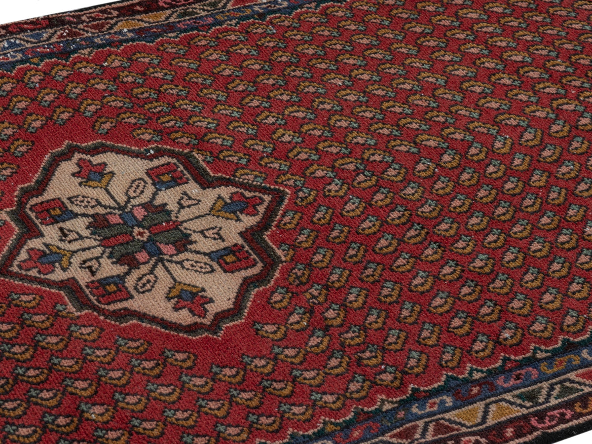 5700, Persian Hamadan Runner Rug