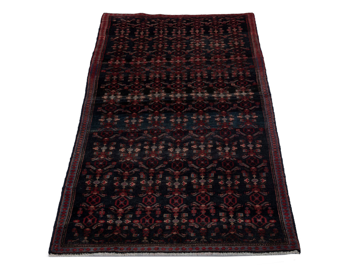 5705, Persian Sanandaj Runner Rug