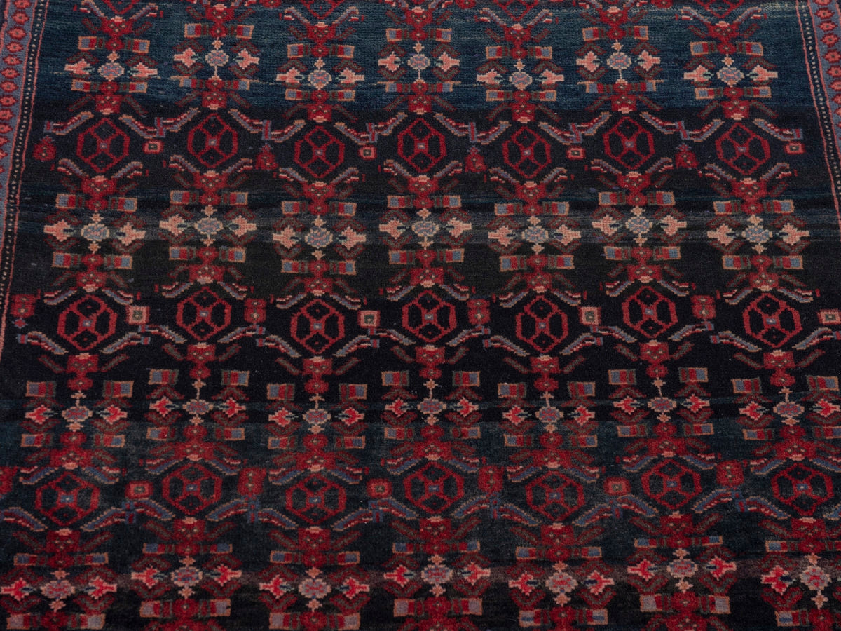 5705, Persian Sanandaj Runner Rug