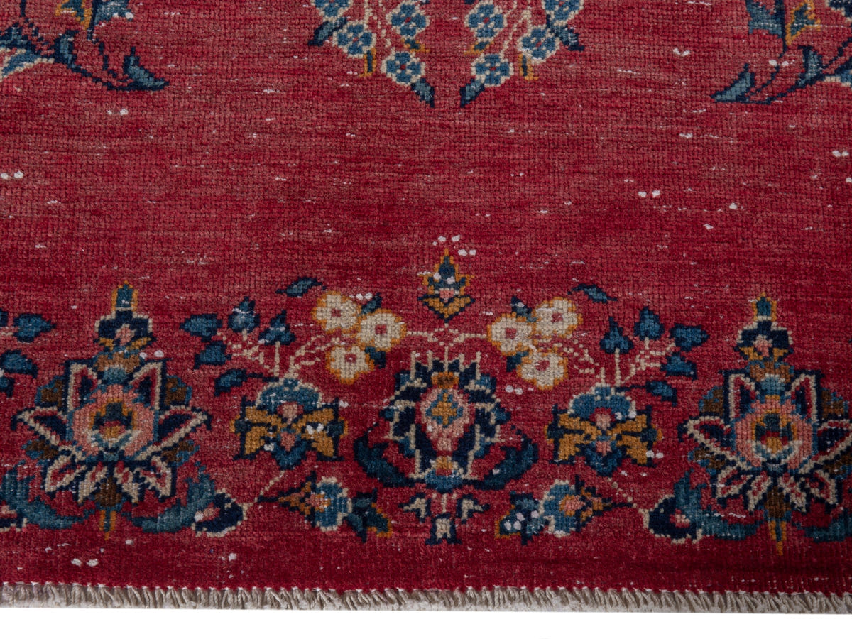 5708, Persian Kashan Area Rug