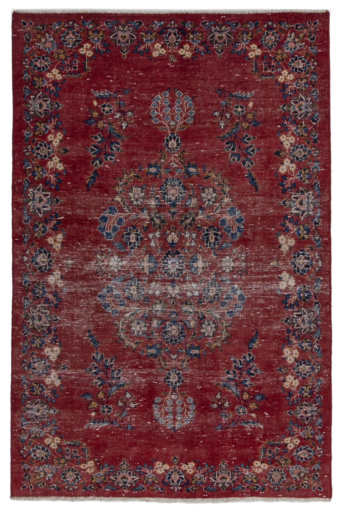 5708, Persian Kashan Area Rug