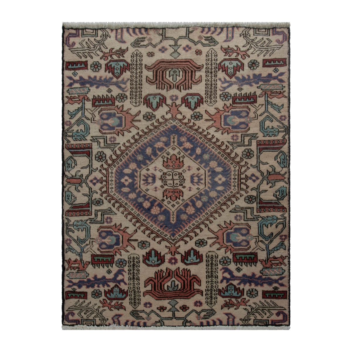 5722 - Persian Ardabil Accent Rug 3'3" x 4'4"