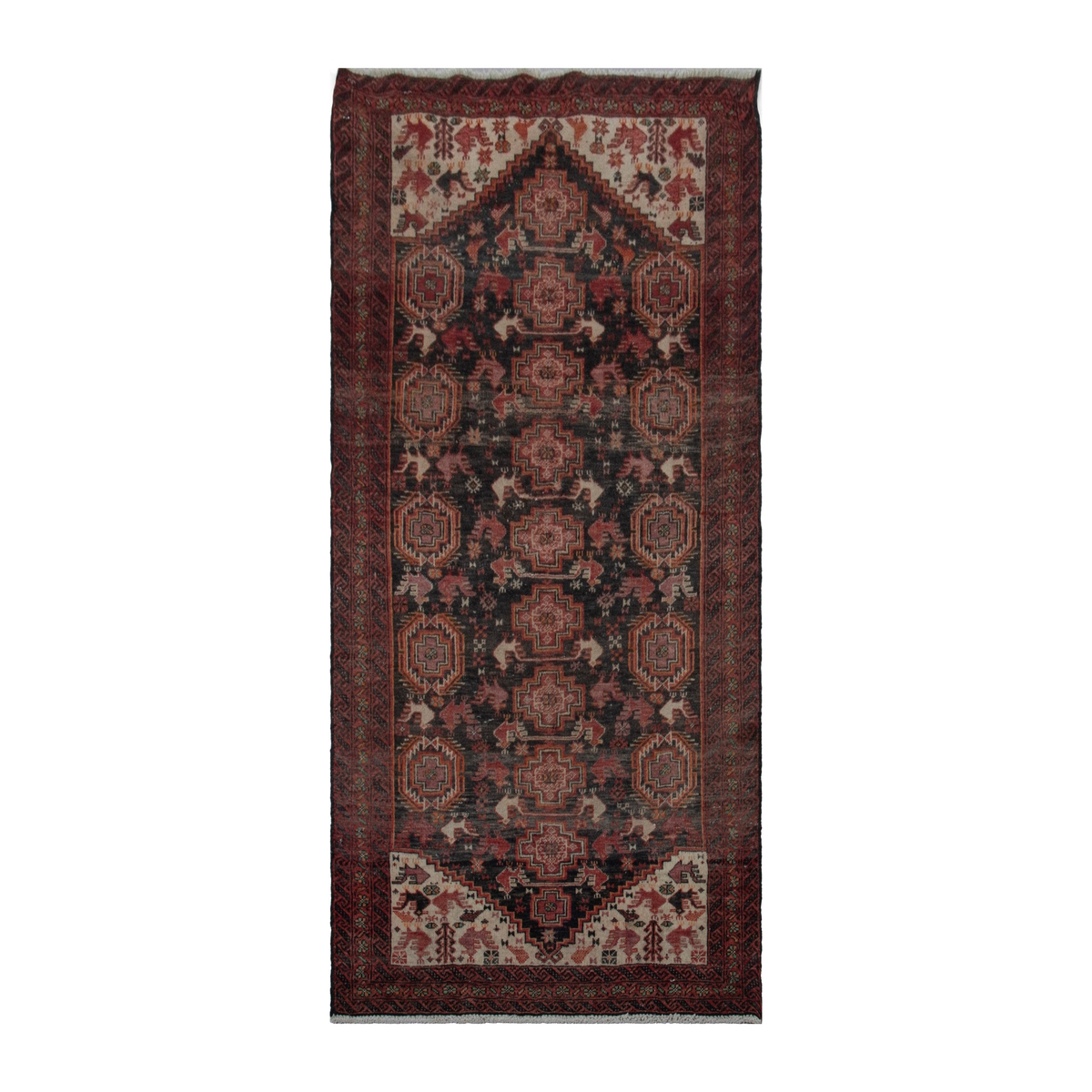 5730 - Persian Baluch Accent Rug 2'7" x 5'10"
