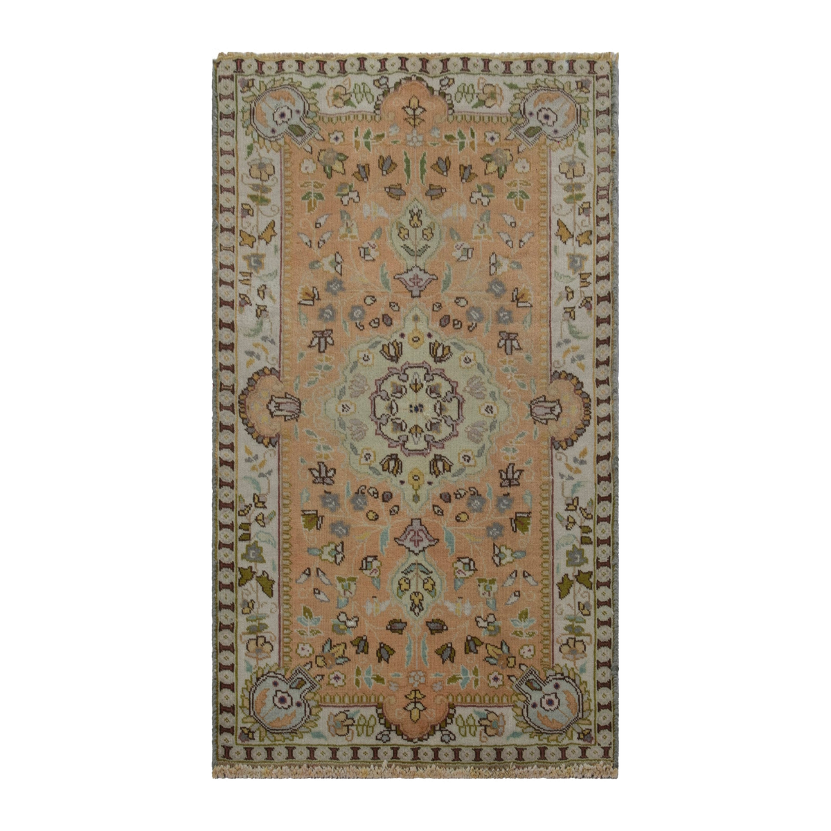 5732 - Persian Tabriz Accent Rug 2'4" x 4'1"