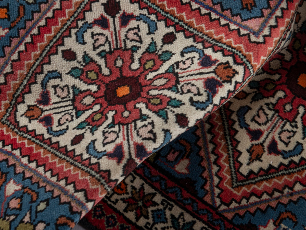 5743, Persian Hamadan Runner Rug