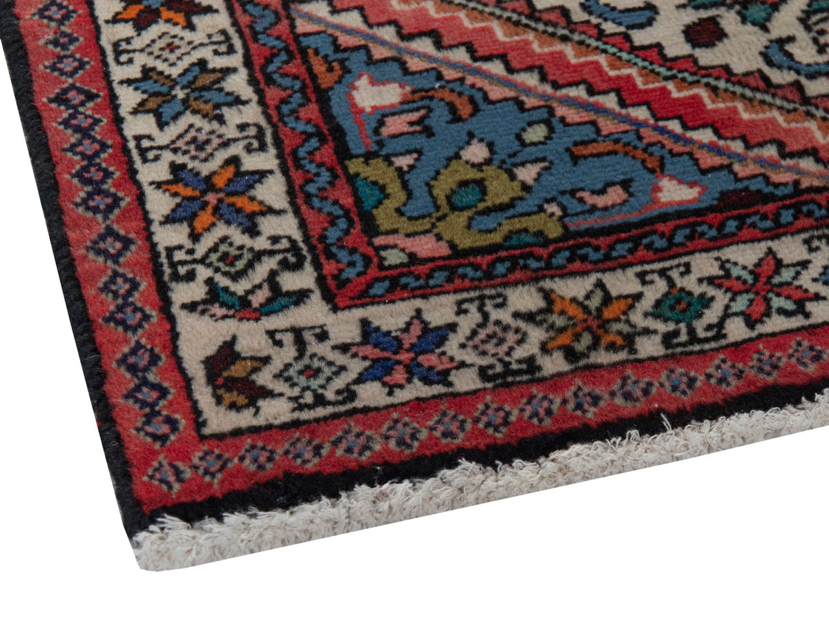 5743, Persian Hamadan Runner Rug