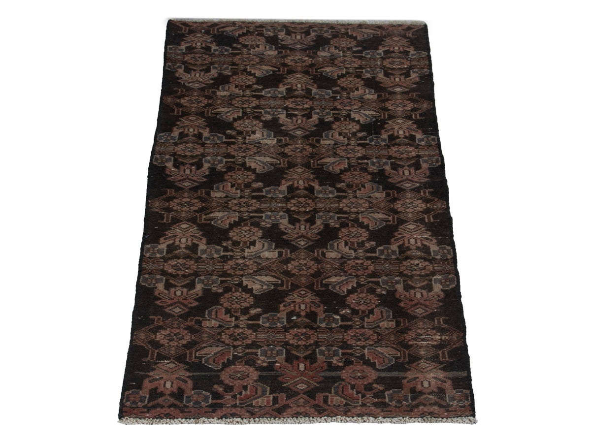 5747, Persian Hamadan Runner Rug