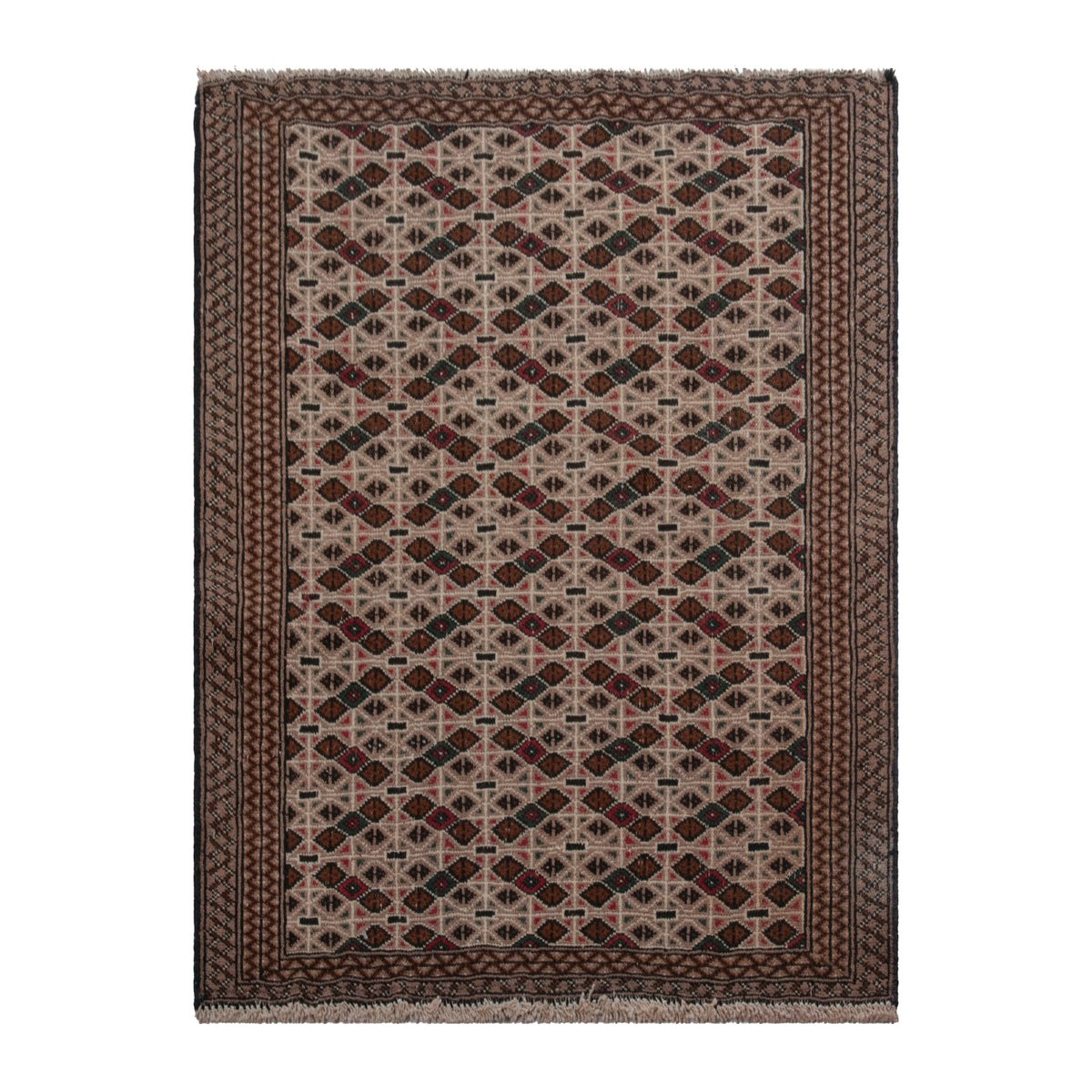 5748 - Persian Torkaman Accent Rug 2'11" x 4'