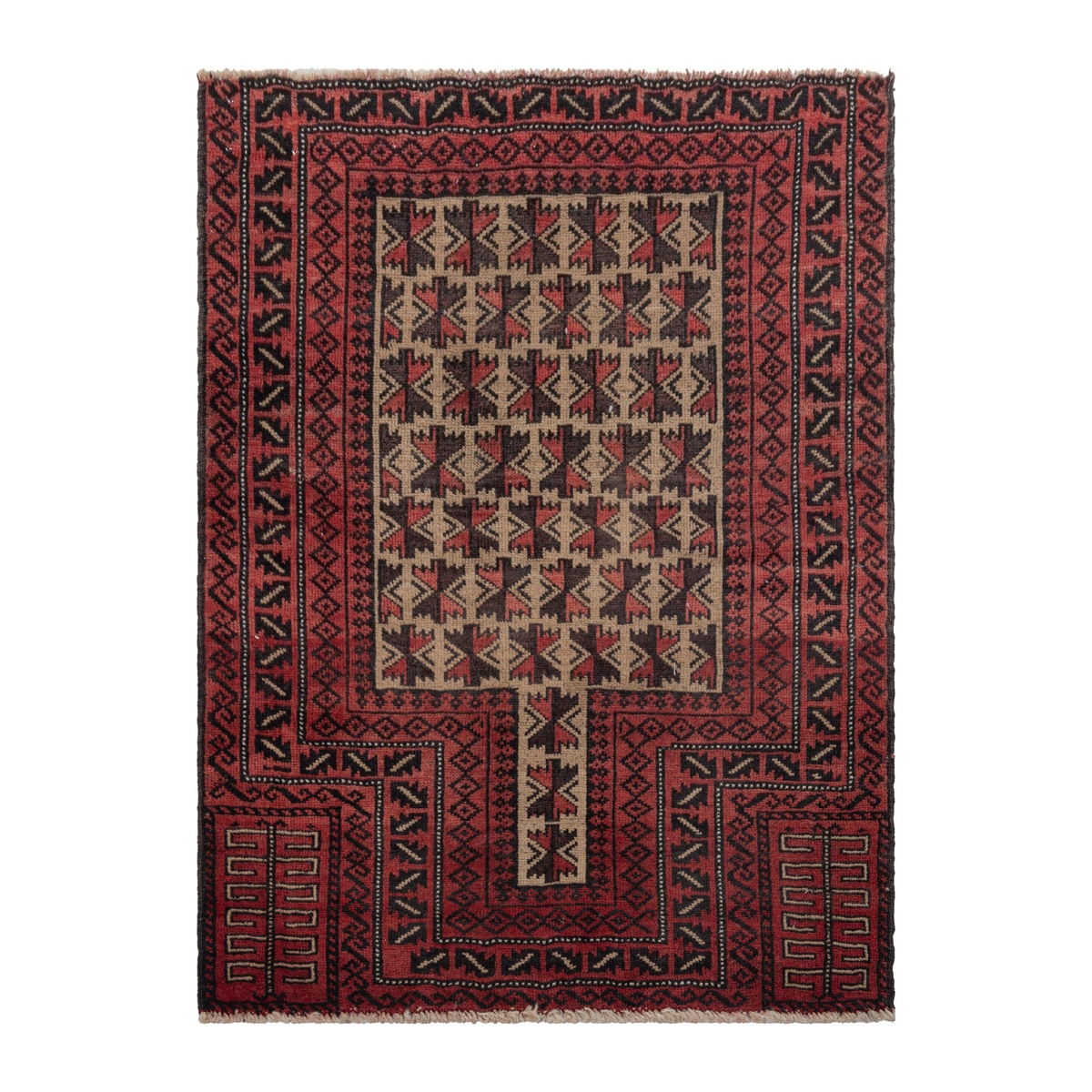 5762 - Persian Baluch Accent Rug 3'1" x 4'3"