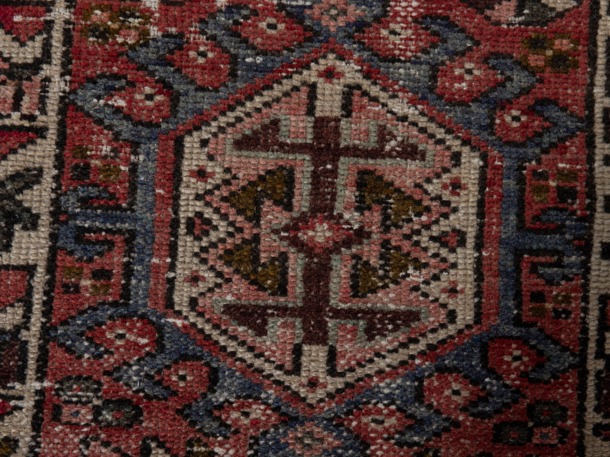 5766, Persian Gharajeh Mini Rug