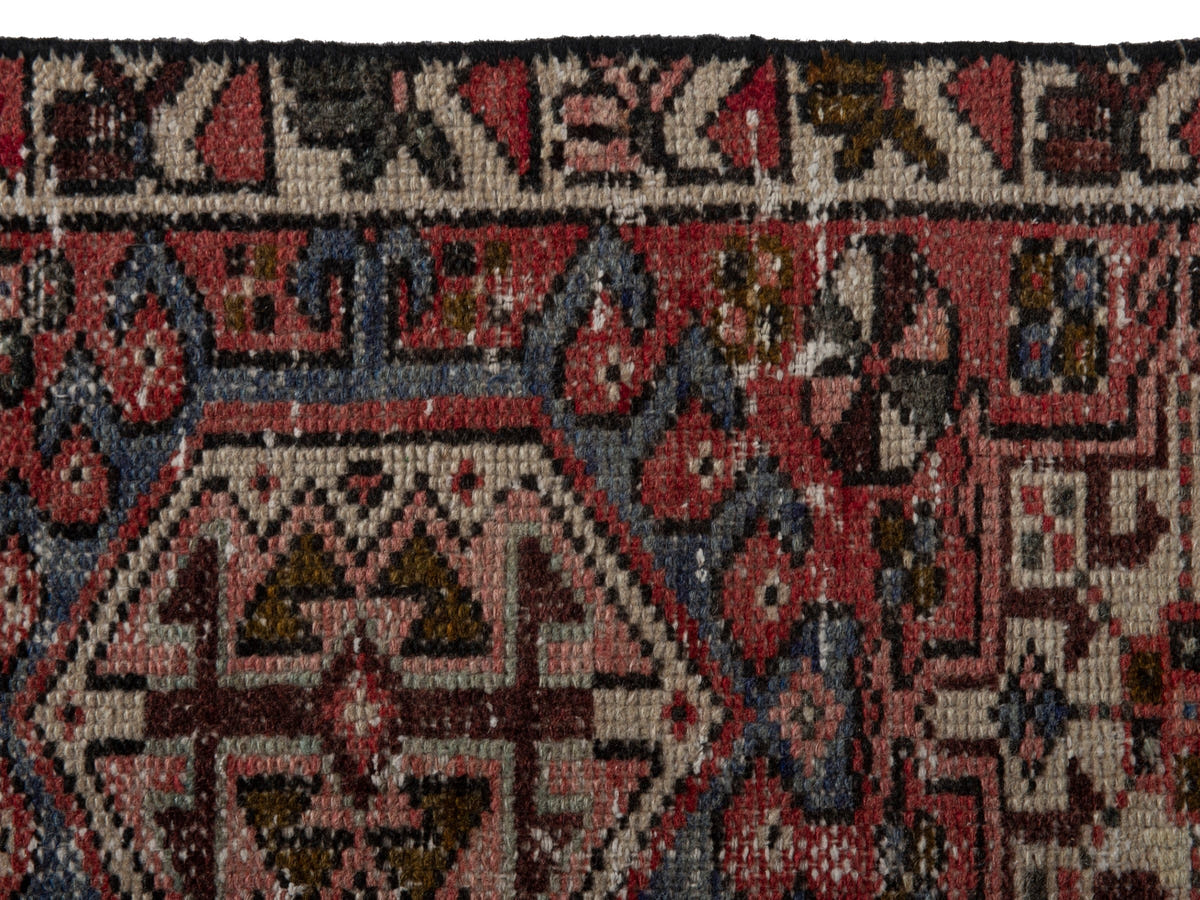 5766, Persian Gharajeh Mini Rug