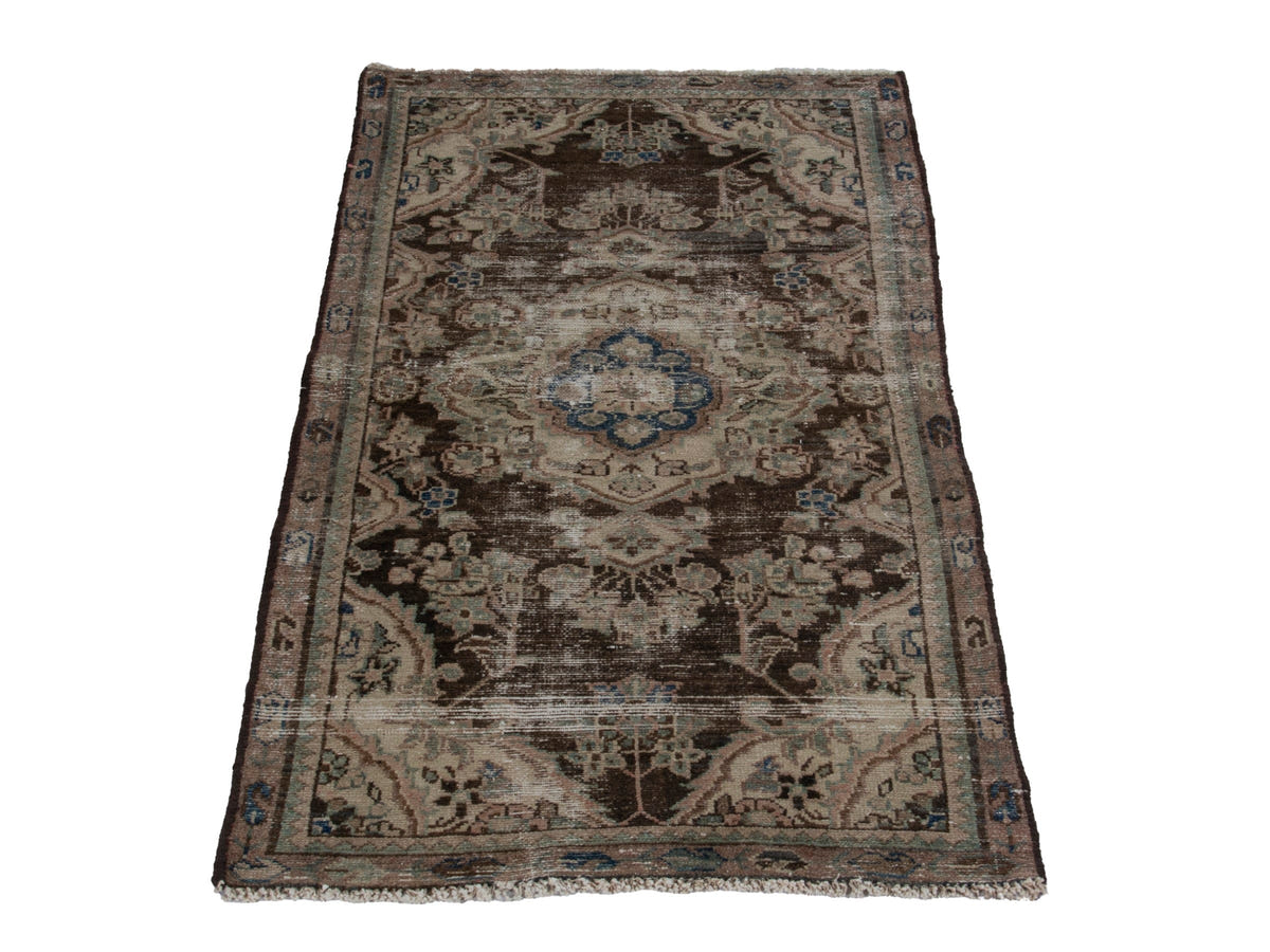 5768, Persian Hamadan Mini Rug