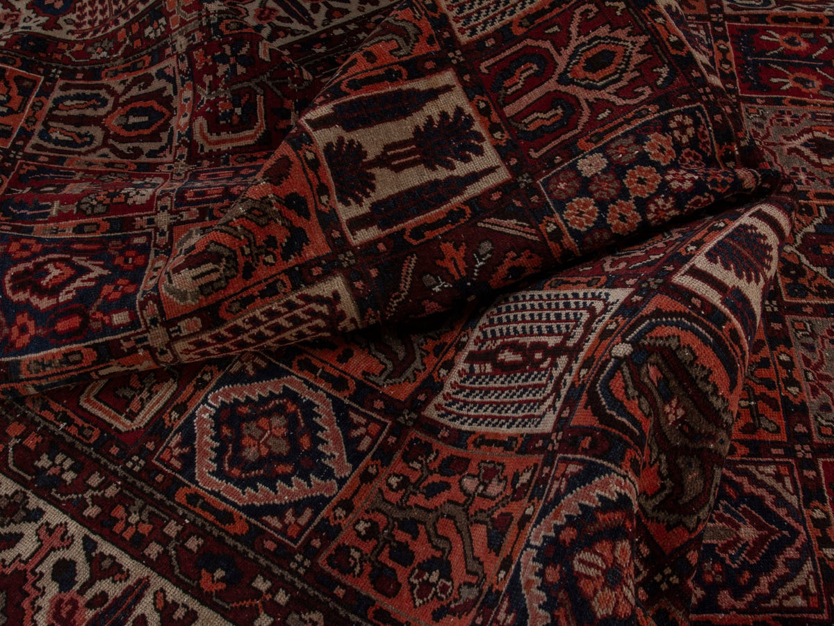 5836, Persian Bakhtiari Oversized Rug