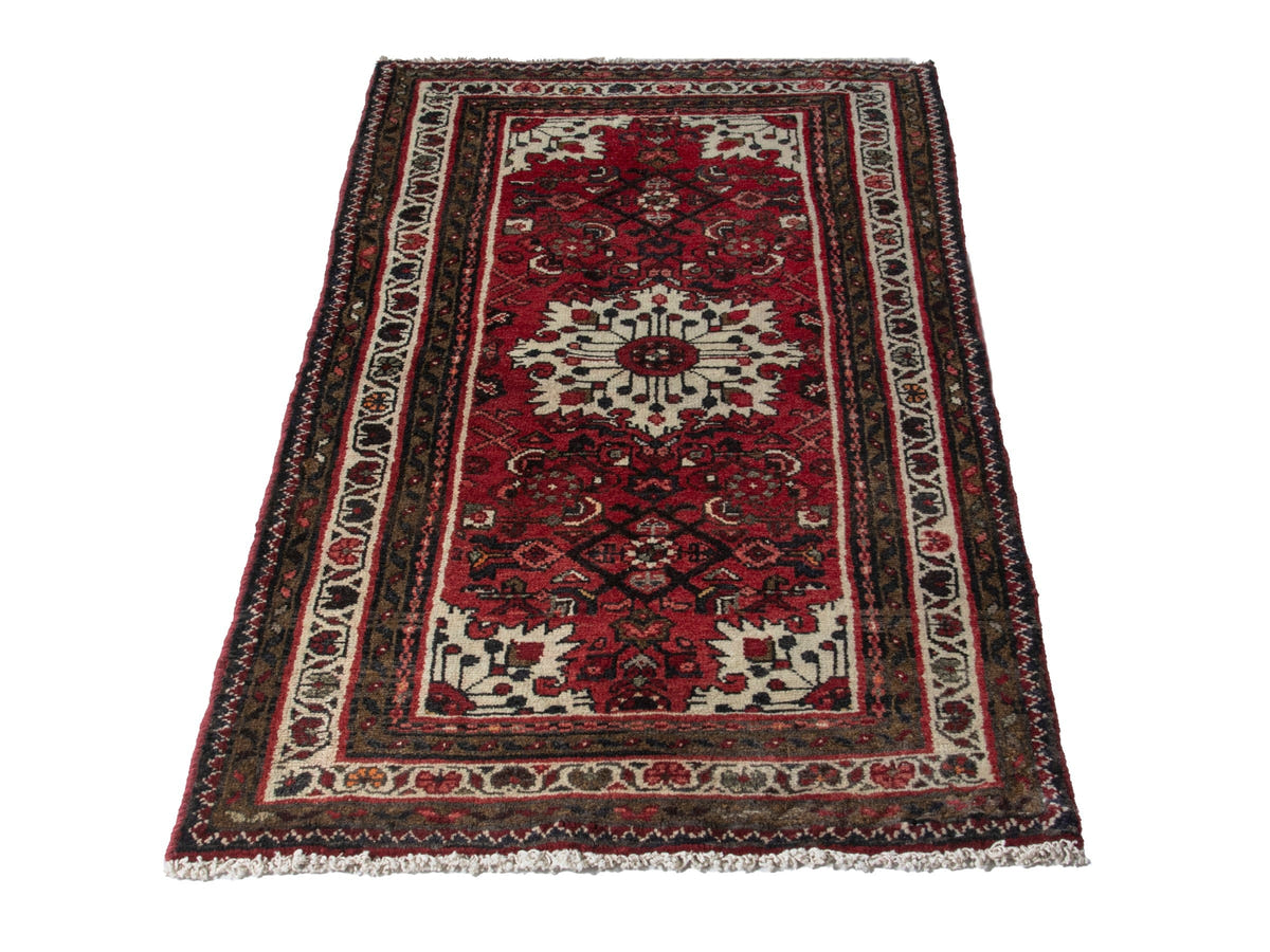 5863, Persian Hamadan Mini Rug