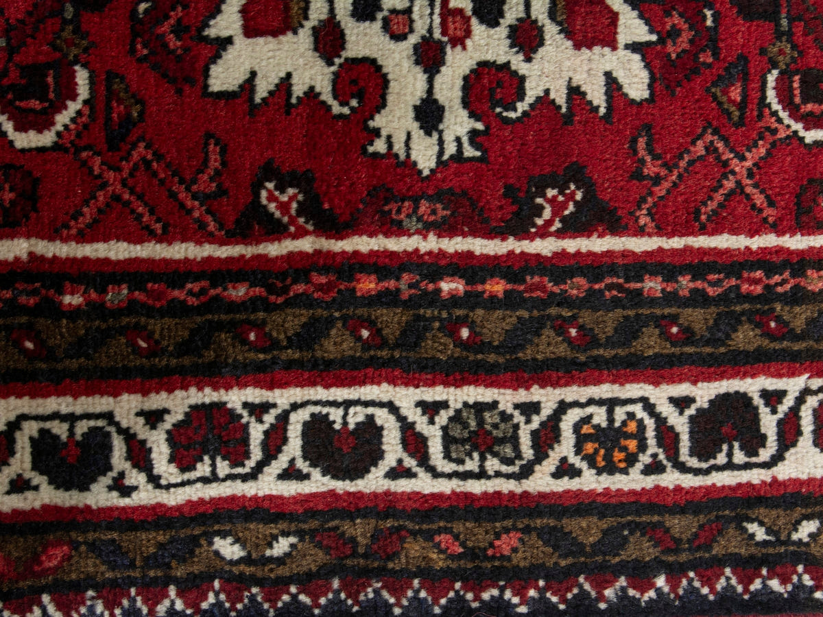 5863, Persian Hamadan Mini Rug