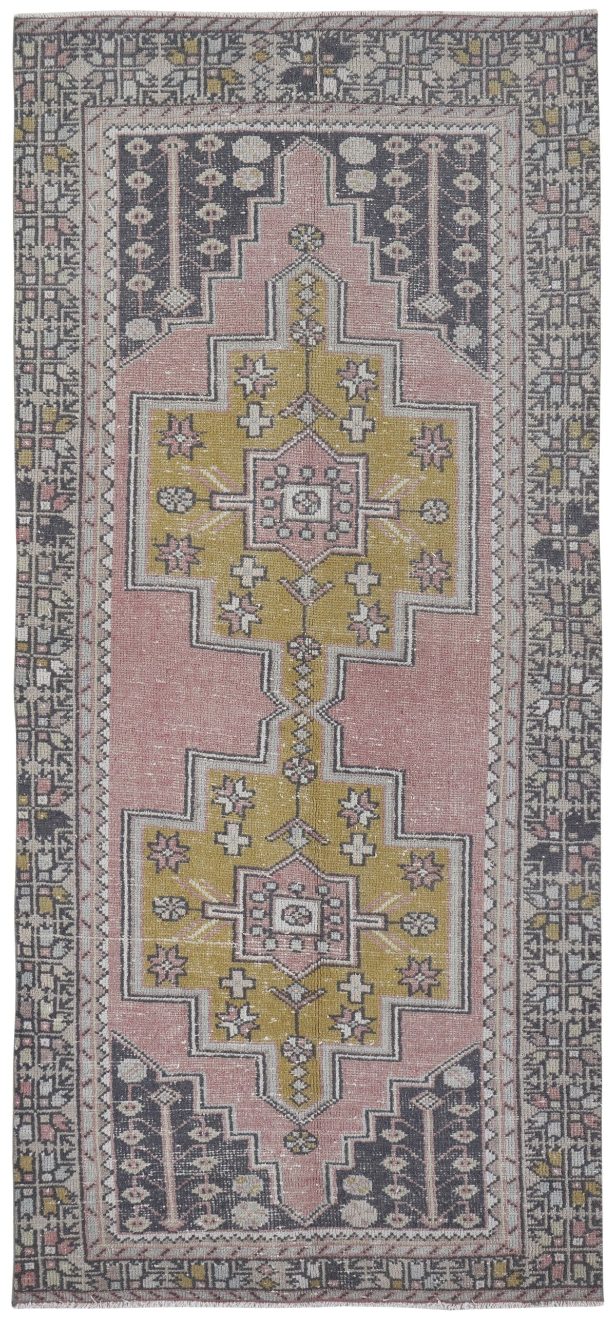 8891, Turkish Anatolian Runner Rug