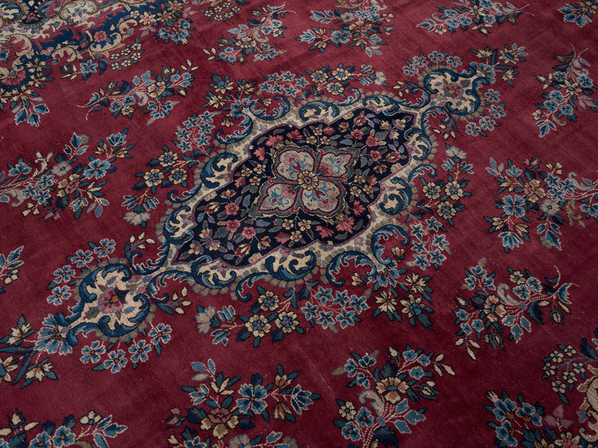 9026, Persian Kerman Oversized Rug
