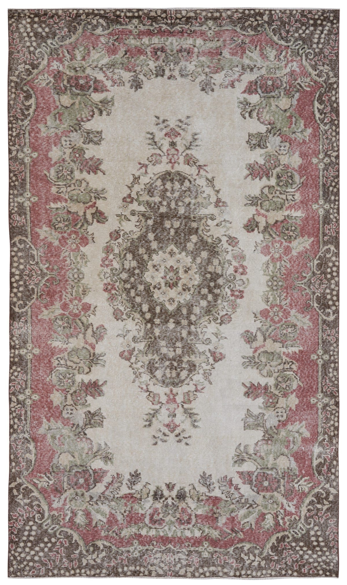 8077, Turkish Isparta Area Rug