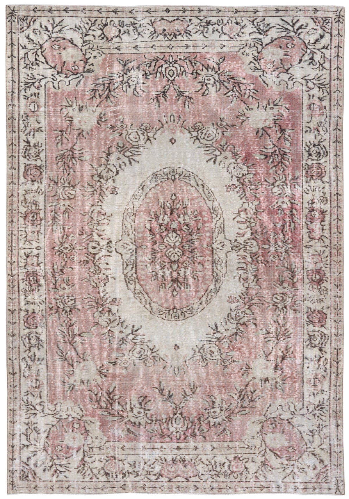 8087, Turkish Isparta Area Rug