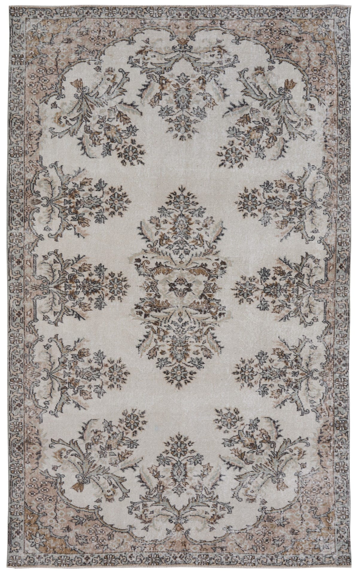 8091, Turkish Isparta Area Rug