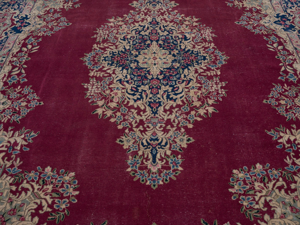 9024, Persian Kerman Oversized Rug