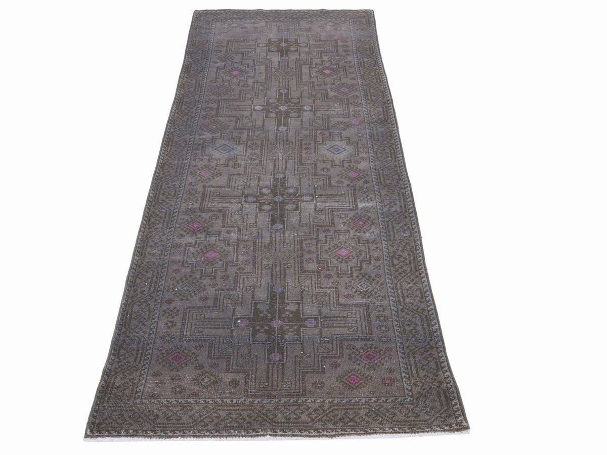 8900, Persian Baluch Runner Rug