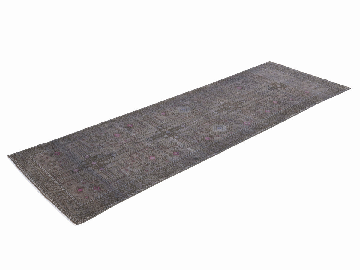 8900, Persian Baluch Runner Rug