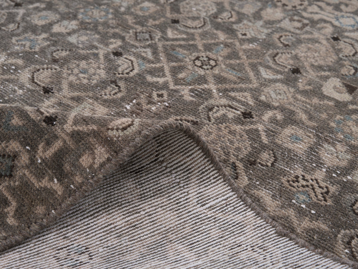 8966, Persian Hamadan Runner Rug