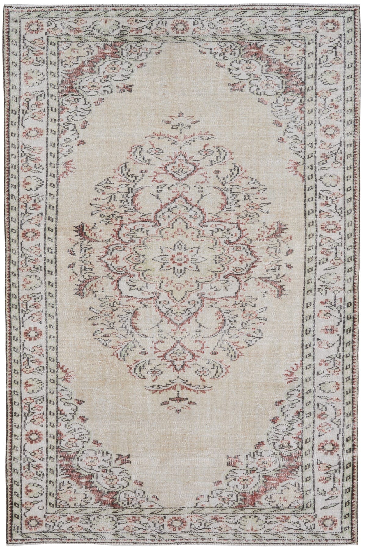 8186, Turkish Manisa Area Rug