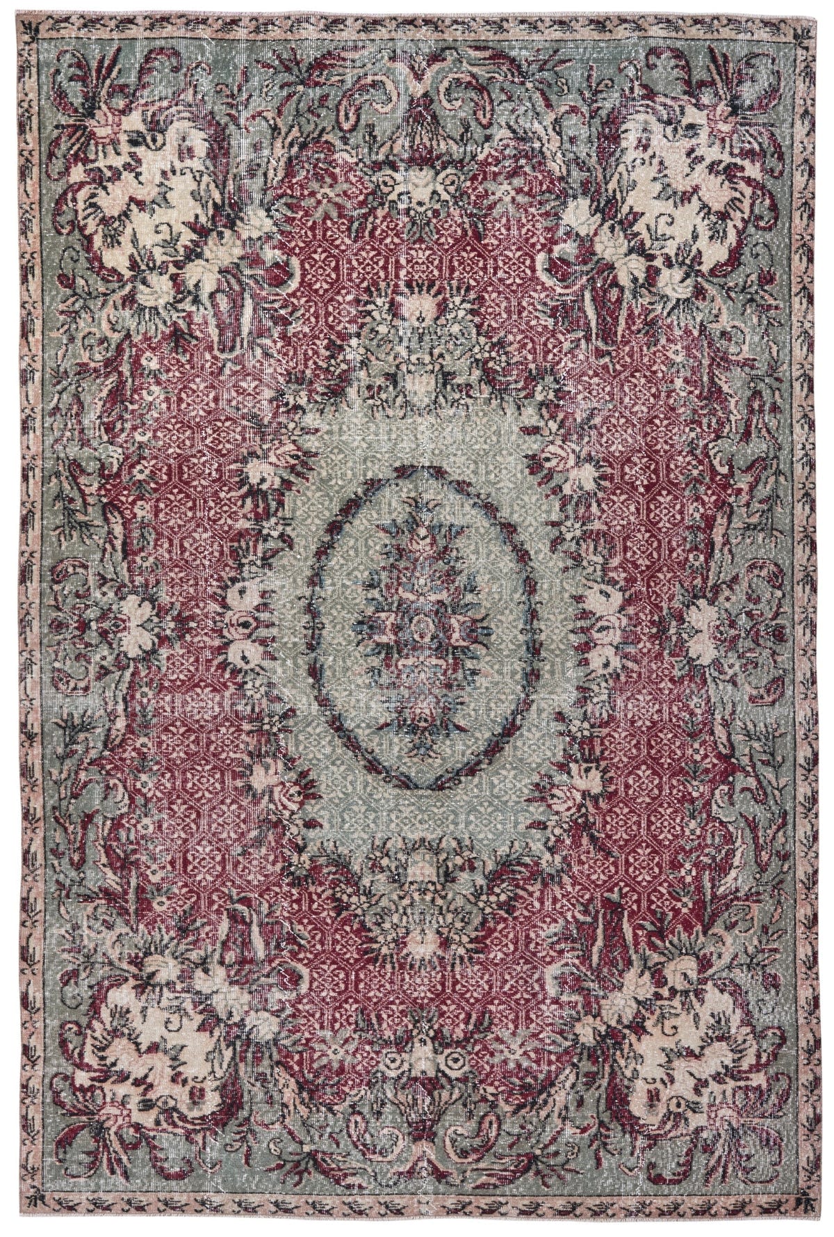8237, Turkish Isparta Area Rug